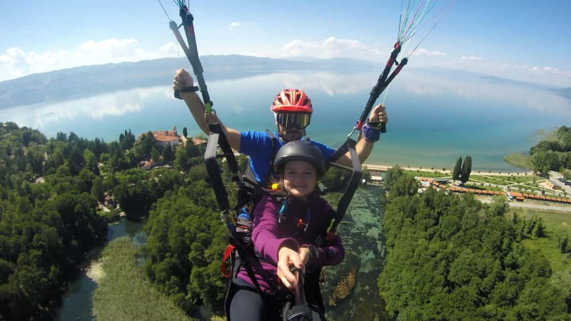 Paragliding Lake Ohrid - What happens at the mountain launch point