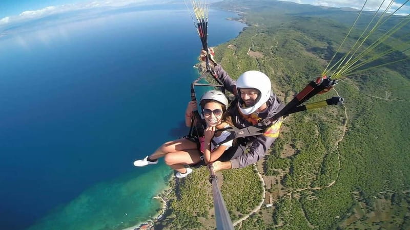 Paragliding Lake Ohrid - Photos, video, and the value of the package