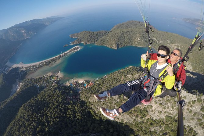 Paragliding Oludeniz Fethiye - The launch: a few steps that feel much bigger