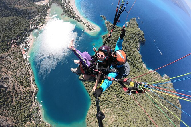 Paragliding Oludeniz - Fethiye - Babadag Mountain / TURKEY - Optional tricks, turns, and extra movement