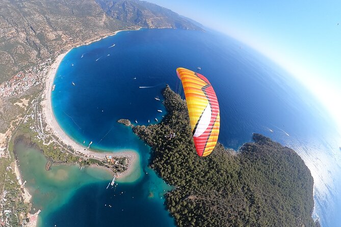 Paragliding Oludeniz - Fethiye, Turkey - Landing at Oludeniz Beach