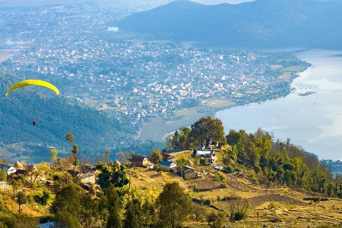 Paragliding Pokhara Nepal - Reaching the 1,592-meter launch point