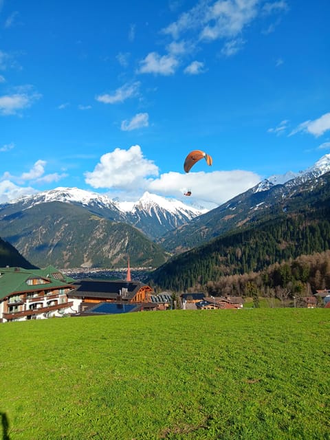 Paragliding Tandem Flight - Takeoff: a short run and a big change in perspective