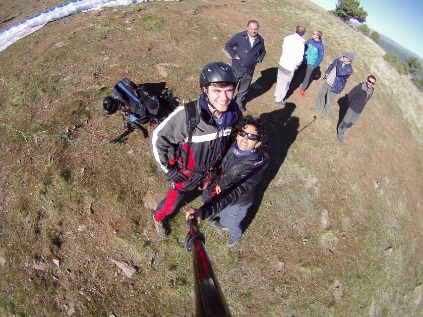 Paragliding Tandem Flight from Madrid - What takeoff feels like