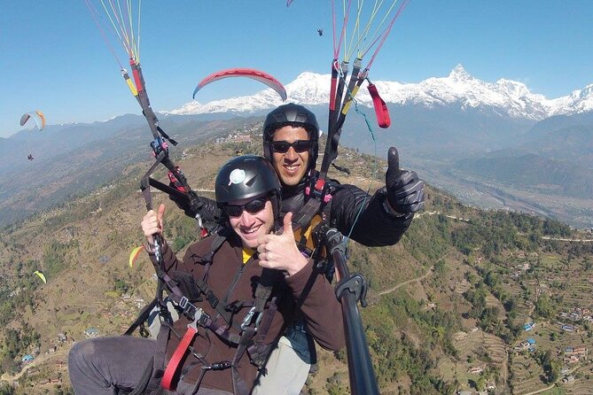 Paragliding Tandem Flight from Pokhara with Photos and Video - The views from above Pokhara