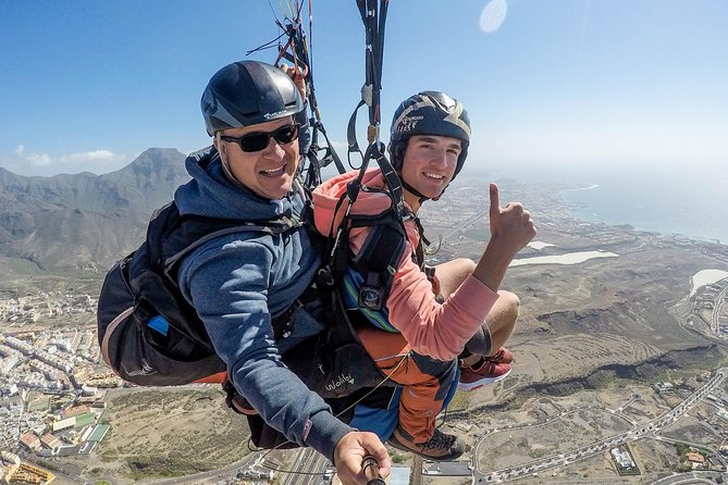 Paragliding Tandem Flight over Costa Adeje with FREE pick up!!! - Preparing for takeoff without the drama
