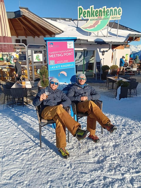 Paragliding Tandem Flight - Meeting at the ticket counters