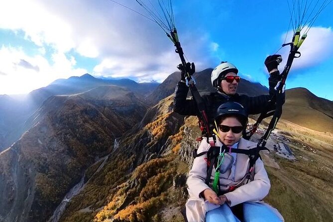 Paragliding Tandem Flights in Gudauri - Taking off from Gudauri at 2,350 or 3,000 meters