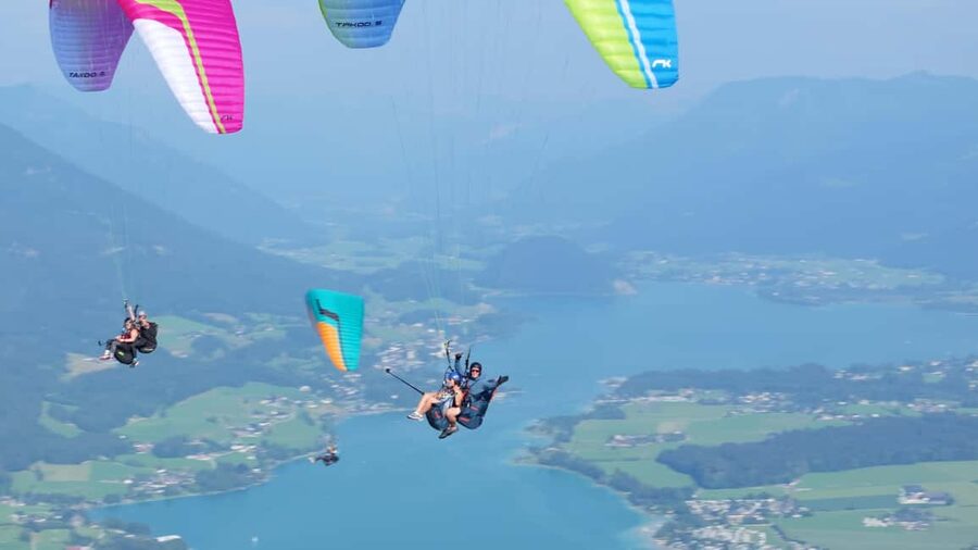 Paragliding Tandem in Salzkammergut / Sound of Music Flight - Key points at a glance