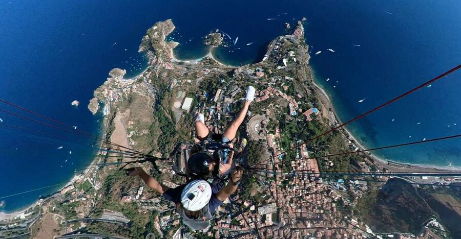 Paragliding Tandem Taormina + Video/Foto e GoPro + Acrobazia - Key points before you book