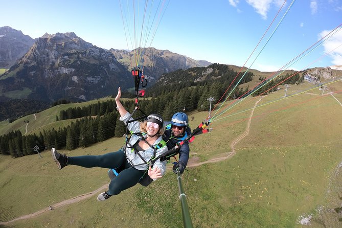 Paragliding Tandemflight Lucerne - Engelberg - The views from Brunni, Engelberg, and Titlis