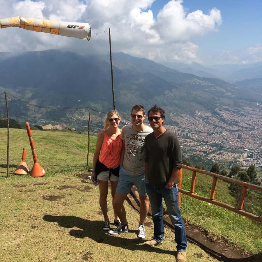 Paragliding the Andes from Medellín - How much value you get for $145