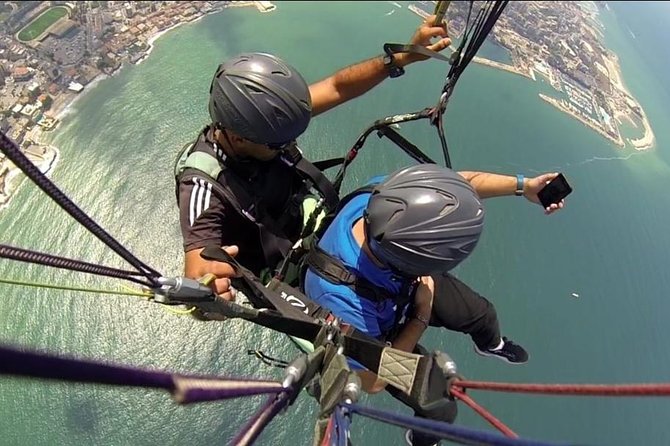 Paragliding Trip Over Jounieh bay - The safety briefing and first takeoff