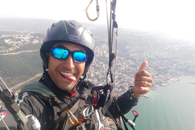 Paragliding Trip Over Lebanon - Jounieh Bay - Timing, pickup, and group size