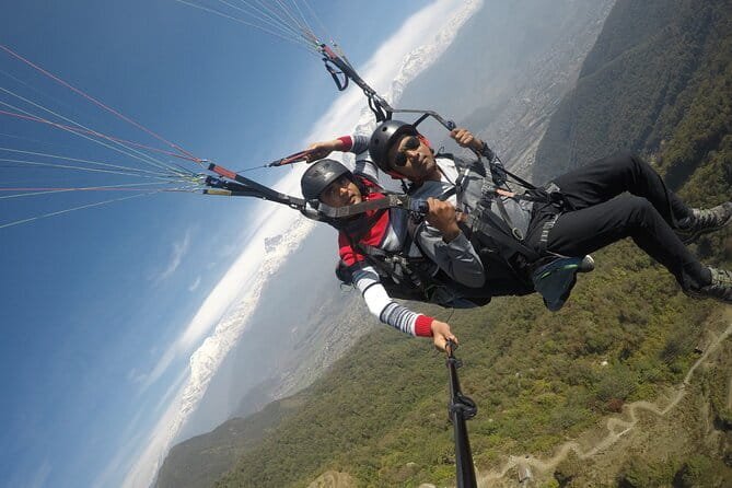 Paragliding Trip with River Rafting - The one-hour break between air and water