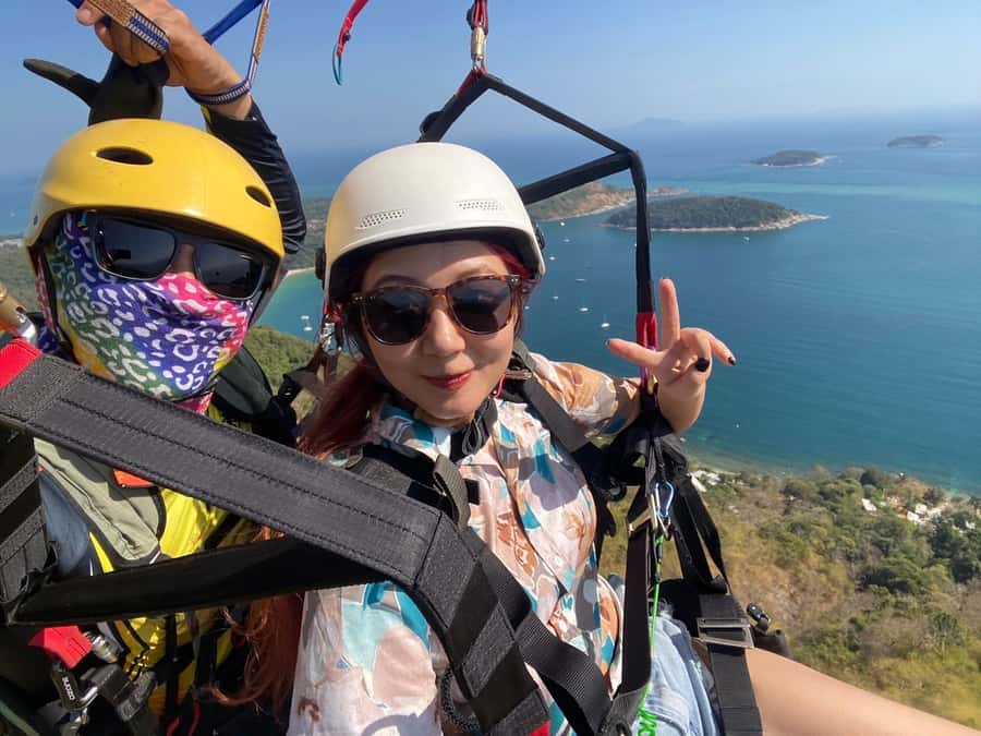 Phuket Paragliding Adventure by TSA Thailand - When the weather changes the deal
