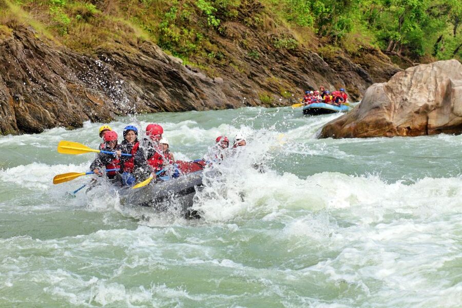 Pokhara: Half Day Upper Seti Rafting & Paragliding adventure - What the river section actually feels like