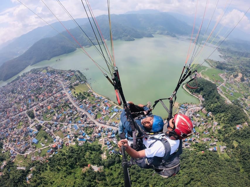 Pokhara: Paragliding Adventure with Photos and Video - Thirty minutes over Pokhara’s lake, forests, and villages