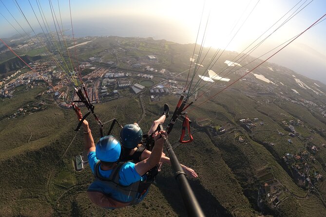 Private Paragliding Flight Experience in Tenerife - Ravines, coast, and changing views