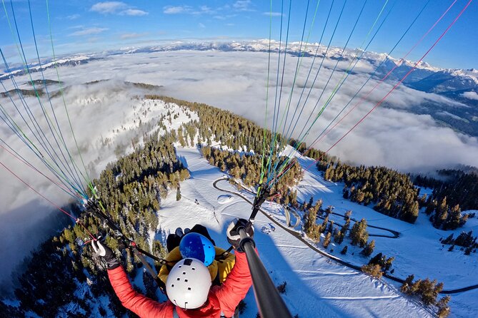 Private Paragliding Tandem flight Dolomites Alps Kronplatz - Photos and Video for an Extra Cost