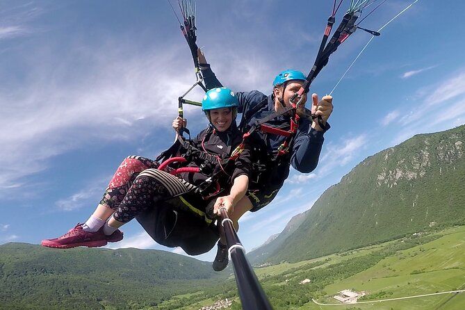 Private Tandem Paragliding in Soča Valley - Soaring above the Soča Valley