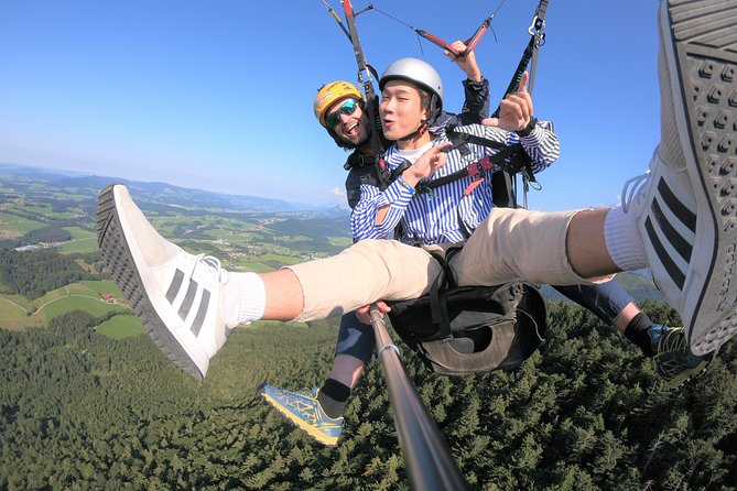 Private Tandem Paragliding Salzburg Mt Gaisberg - What the private flight feels like
