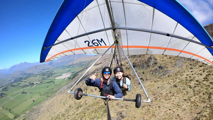 Queenstown: Tandem Hang Gliding Experience - The flight above Queenstown’s mountains and lakes
