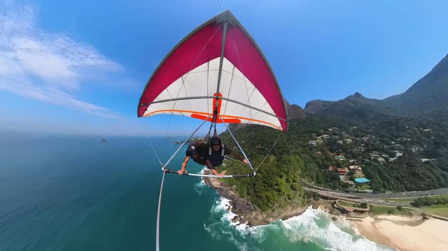 Rio de Janeiro: Hang Gliding or Paragliding Experience - The flight over Rio’s forests, beaches, and ocean