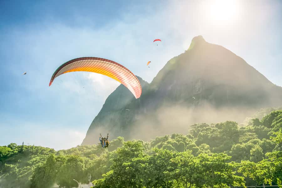 Rio de Janeiro: Paragliding Tandem Flight - A quiet flight above Rio
