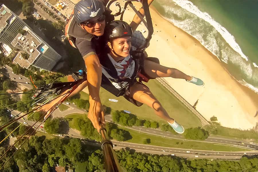 Rio de Janeiro: Paragliding Tandem Flight - How weather changes the day