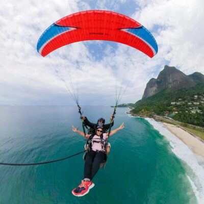 Paragliding Tandem Flights over Rio