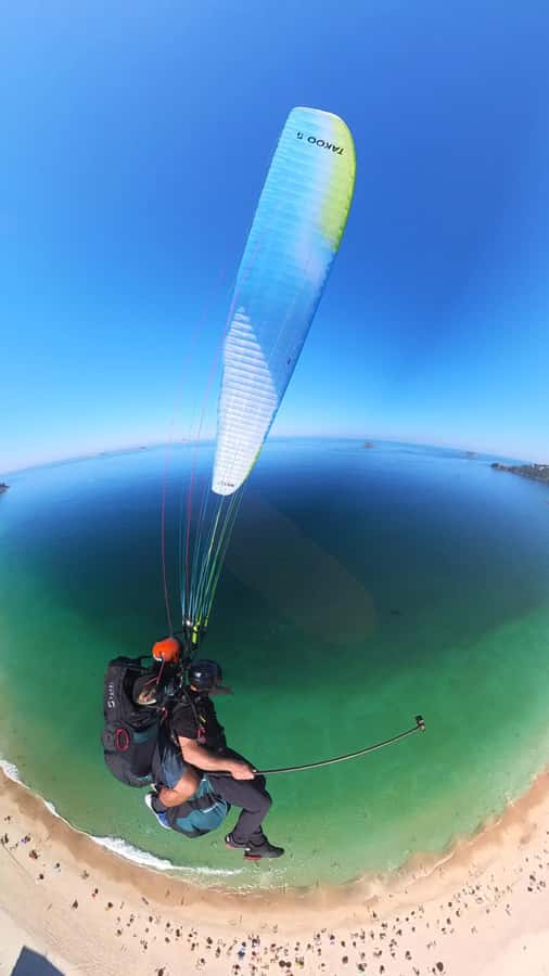 Rio de janeiro : Paragliding Tandem Flights over Rio - What the 10 to 30 minute flight feels like