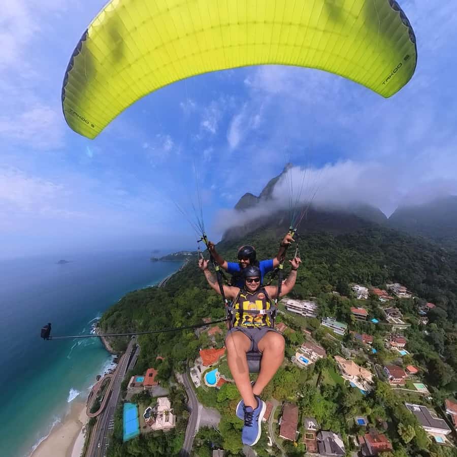 Rio de Janeiro: Paragliding with Hotel Pick-up & Drop-off - The recorded video is a useful extra