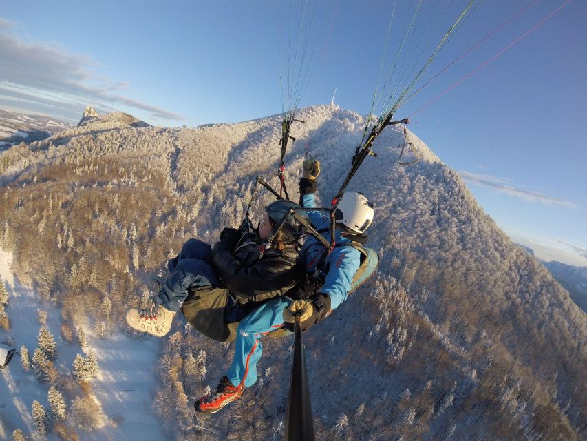 Salzburg like an eagle: tandem paragliding from Gaisberg - What happens before takeoff