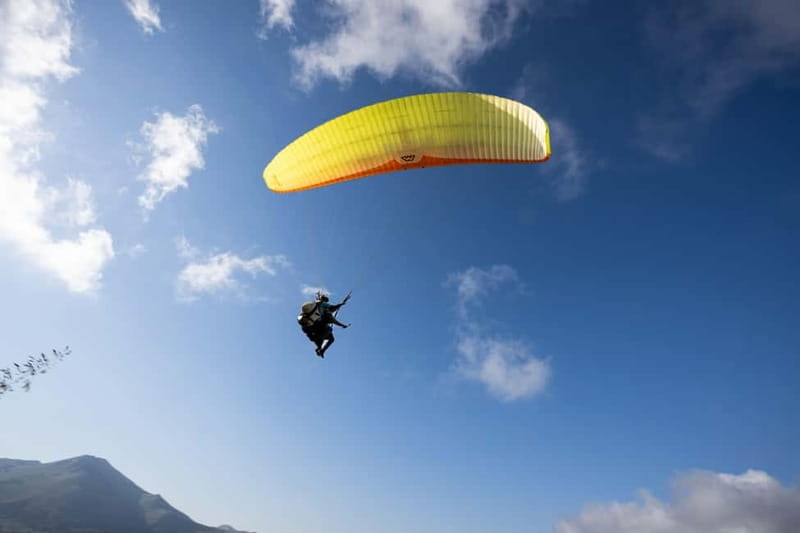 San Vito Lo Capo: paragliding flight with instructor/video - What you see once you are airborne