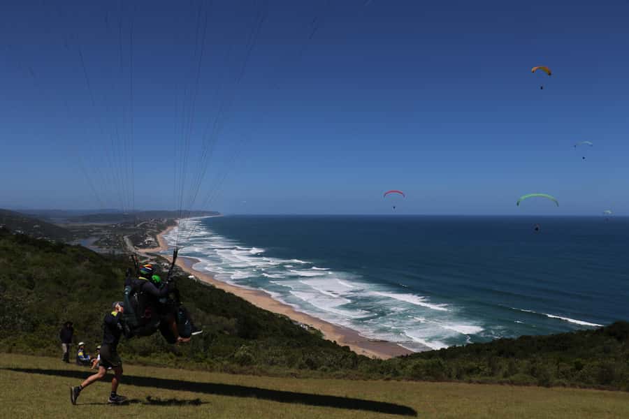 Sedgefield: Standard Tandem Paragliding Flight - Ten minutes in the air: short, but not throwaway