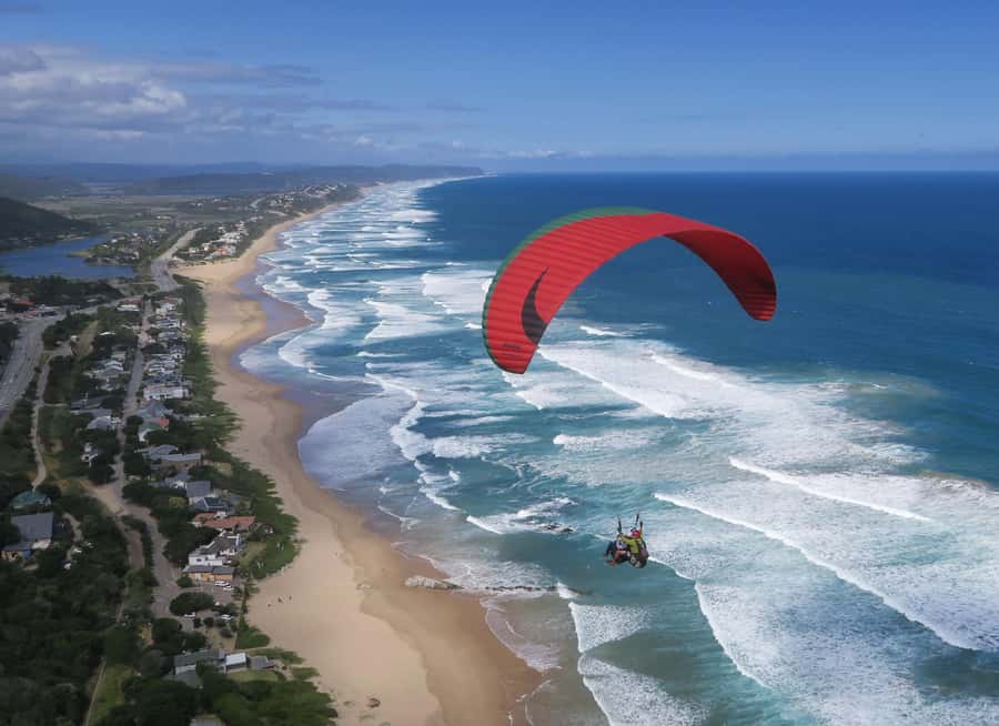 Sedgefield: Standard Tandem Paragliding Flight - The views from Sedgefield and beyond