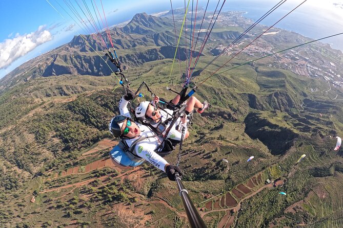 SILVER 1000m paragliding tandem flight above South Tenerife - Price and practical value at $156.19