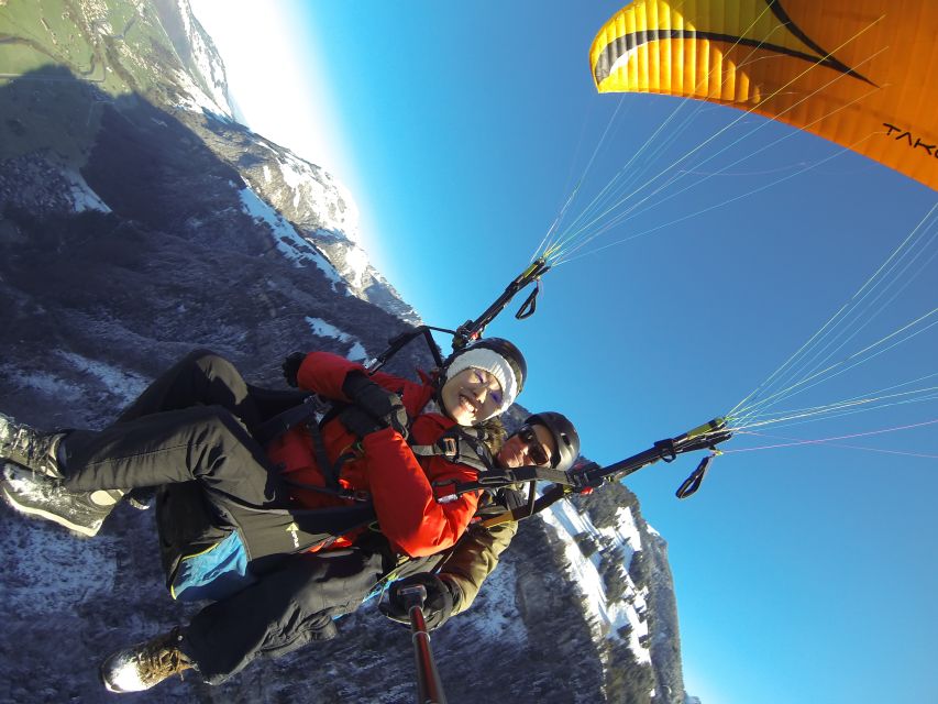 Stans: Tandem Paragliding Experience - What happens at takeoff