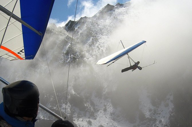 Tandem Hang Gliding - Launching Into the Queenstown Air