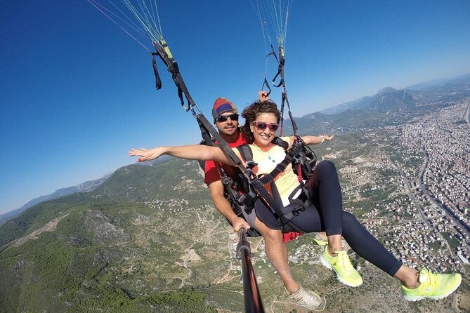 Tandem Paragliding Adventure From Alanya, Side, Antalya - Twenty minutes over Cleopatra Beach