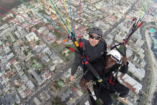 Tandem Paragliding Cape Town Experience TABLE MOUNTAIN PARAGLIDE - Safety, staff, and communication