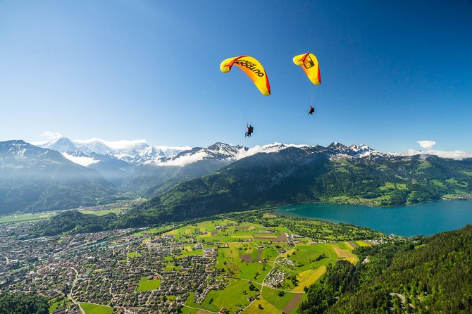 Tandem Paragliding Experience from Interlaken - The scenic drive to Beatenberg