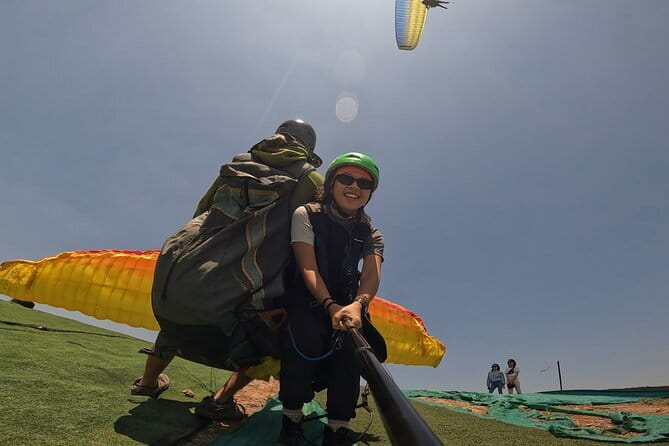 Tandem Paragliding Experience in Hanoi - Leaving Hanoi behind at GO! Thăng Long