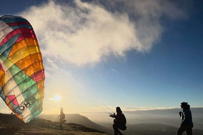 Tandem Paragliding Experience in the Brecon Beacons - Landing, hilltop views, and the rest of your day