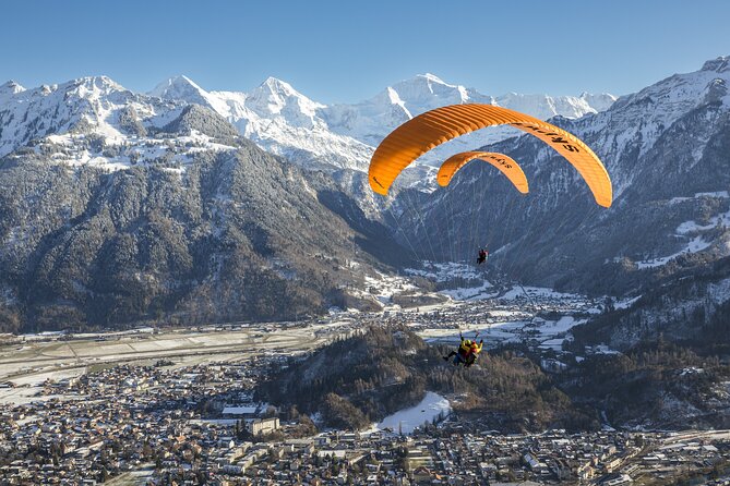 Tandem Paragliding Experience with Transport from Interlaken - Why the pilots make such a difference