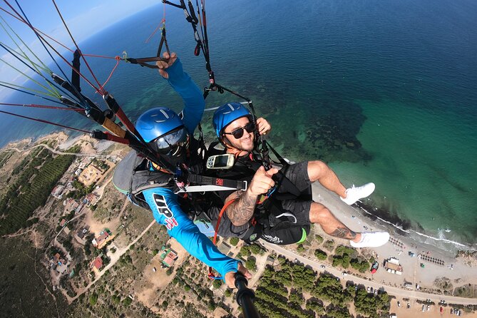 Tandem Paragliding Flight in Alicante and Santa Pola - From Agost to the launch site