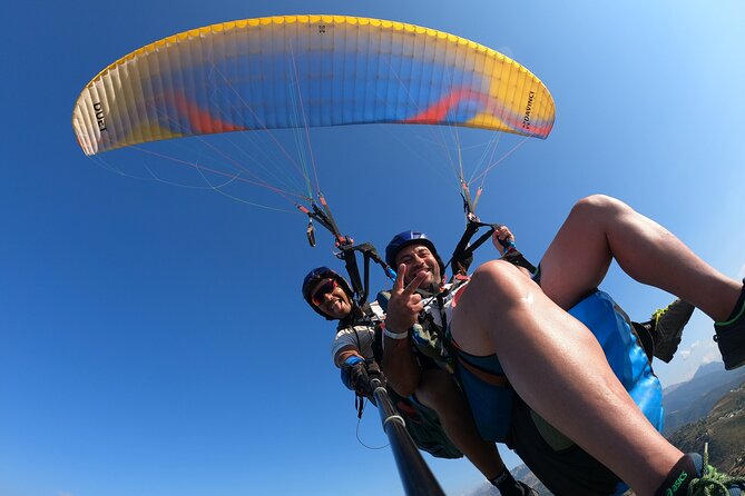 Tandem Paragliding Flight in Cefalù - Cefalù Coast, Seen From the Air