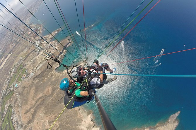 Tandem Paragliding Flight in South Tenerife - What happens before takeoff