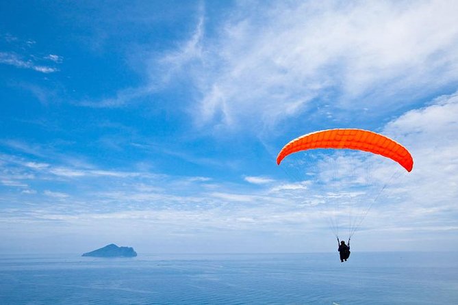 Tandem Paragliding Flight over Tenerife - From the south coast to mountain Taucho